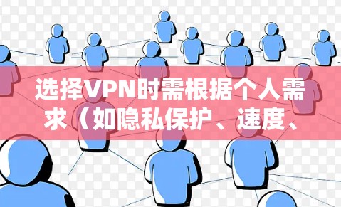 选择VPN时需根据个人需求（如隐私保护、速度、地区解锁等）以下是一些推荐和注意事项