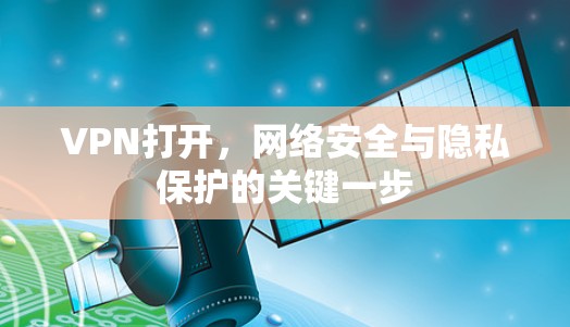 VPN打开，网络安全与隐私保护的关键一步