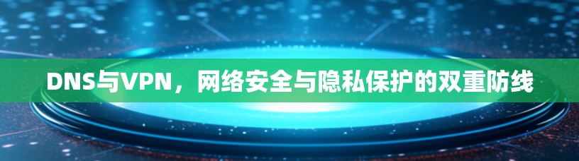 DNS与VPN,网络安全与隐私保护的双重防线