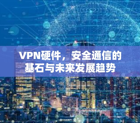 VPN硬件，安全通信的基石与未来发展趋势