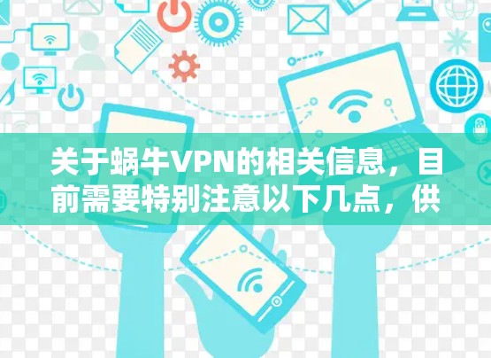 关于蜗牛VPN的相关信息，目前需要特别注意以下几点，供你参考