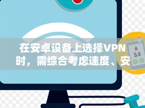 在安卓设备上选择VPN时，需综合考虑速度、安全性、隐私政策、服务器覆盖、价格以及易用性等因素。以下是几款广受好评的VPN推荐及选择建议