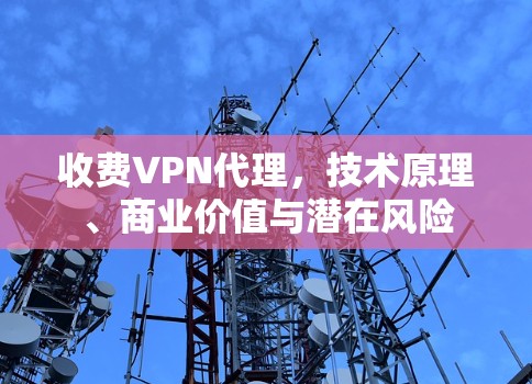 收费VPN代理，技术原理、商业价值与潜在风险